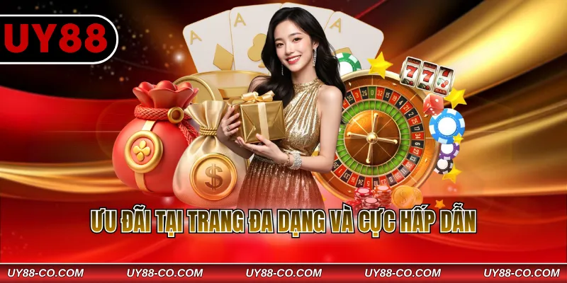 Ưu đãi tại trang đa dạng và cực hấp dẫn